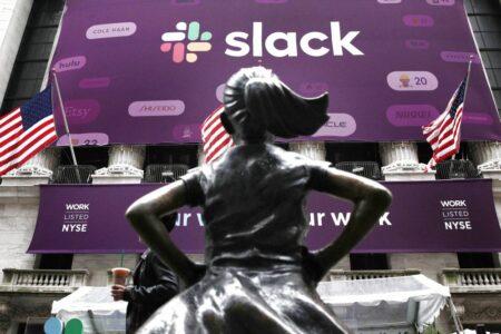 Stocks making the biggest moves in the premarket: Slack, Gap, RH, Broadcom, Uber & more